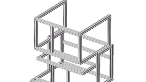 鋁型材機(jī)器設(shè)備機(jī)架圖紙?jiān)O(shè)計(jì)要多久？